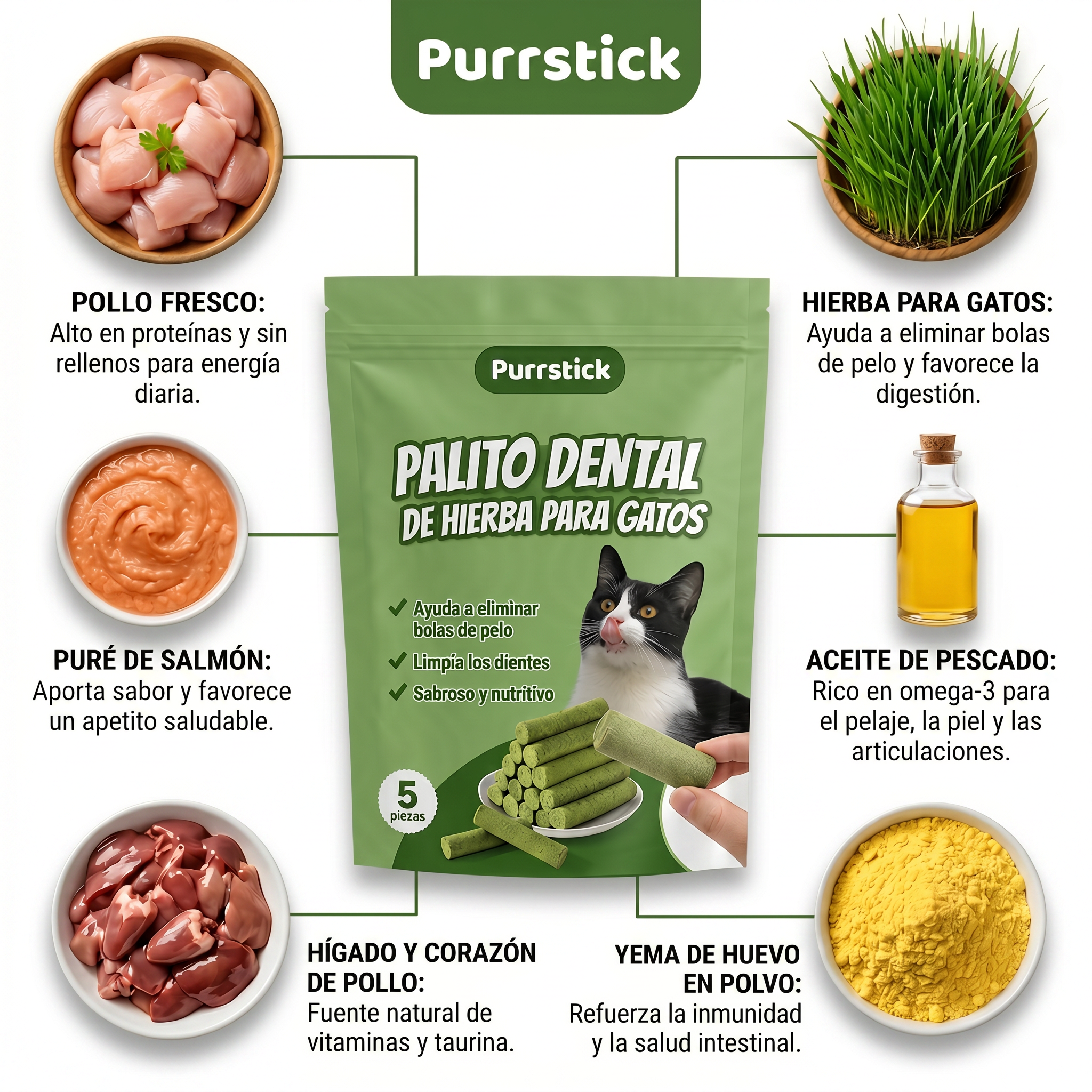 Pack Palitos Naturales
